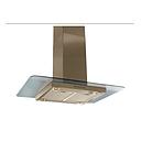 TURBO INCANTO ISLAND HOOD W GLASS PANEL (90CM) T108IS-90SS