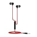 UIISII U3 TUNNING HAMMER EARPHONE WITH MIC UHMUZRD RED