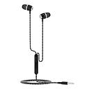 UIISII U4 MINI TURBINE EARPHONE WITH MIC UHMU4ZBK BLACK