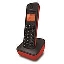 UNIDEN CORDLESS DECT PHONE (BLACK / RED) AT 3100