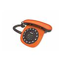 UNIDEN RETRO CORDED PHONE (ORANGE) AT 8601