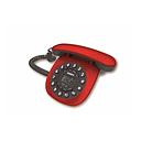 UNIDEN RETRO CORDED PHONE (RED) AT 8601
