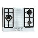 UNO 3 BURNER GAS HOB (STAINLESS STEEL) UP7038TRSV