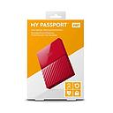 WESTERN DIGITAL MY PASSPORT 2TB HARDDISK (RED) WDBYFT0020BRD-WESN