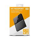 WESTERN DIGITAL MY PASSPORT 4TB HARDDISK (BLACK) WDBYFT0040BBK-WESN