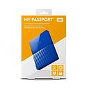 WESTERN DIGITAL MY PASSPORT 4TB HARDDISK (BLUE) WDBYFT0040BBL-WESN