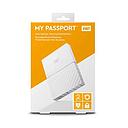 WESTERN DIGITAL MY PASSPORT 4TB HARDDISK (WHITE) WDBYFT0040BWT-WESN