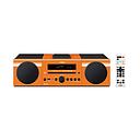 YAMAHA MICRO AUDIO SYSTEM (ORANGE) MCR-B043