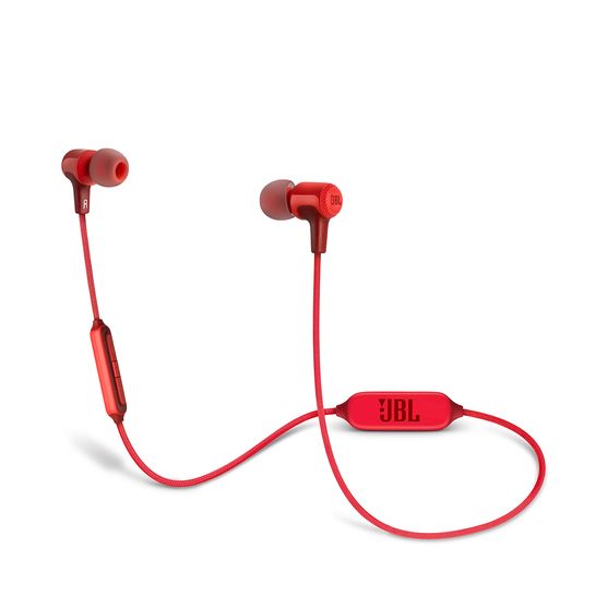 JBL WIRELESS IN EAR EARPHONES (RED) E25BT