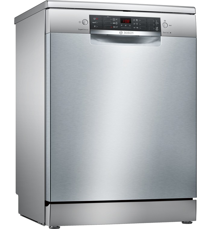 BOSCH SERIE 4 DISHWASHER (60CM) (SILVER) SMS46MI05E