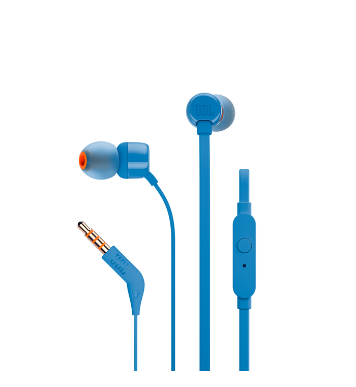 JBL IN EAR EARPHONES (BLUE) T110