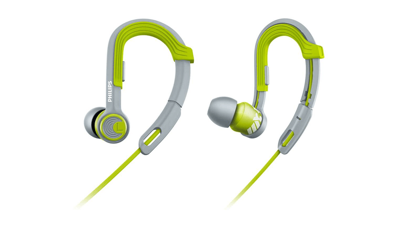 PHILIPS ACTIONFIT SPORTS HEADPHONES (LIME YELLOW / WHITE) SHQ3300LF/00