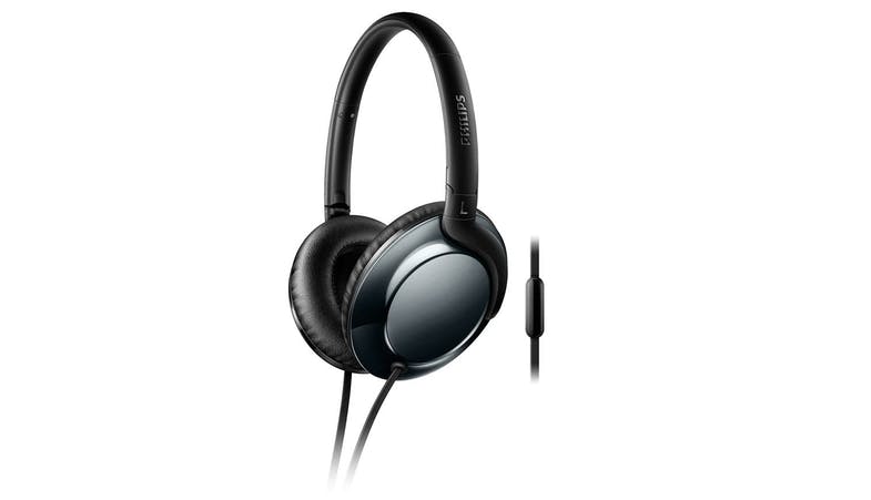PHILIPS FLITE EVERLITE HEADPHONE W MIC (BLACK) SHL4805DC/00