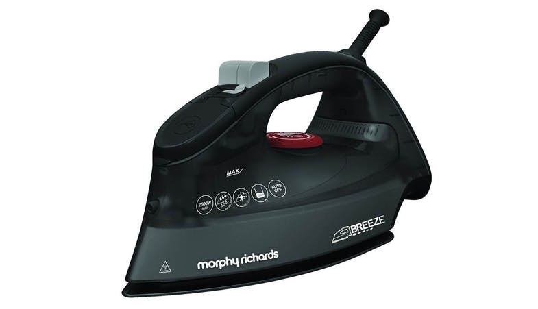 MORPHY RICHARDS BREEZE BLACK CERAMIC STEAM IRON (2600W) 300254
