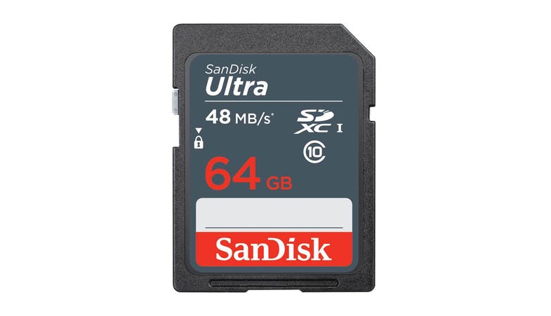 SANDISK ULTRA SDHC UHS-I MEMORY CARD (64GB) (48MB/S) SDSDUNB-064G-GN3IN