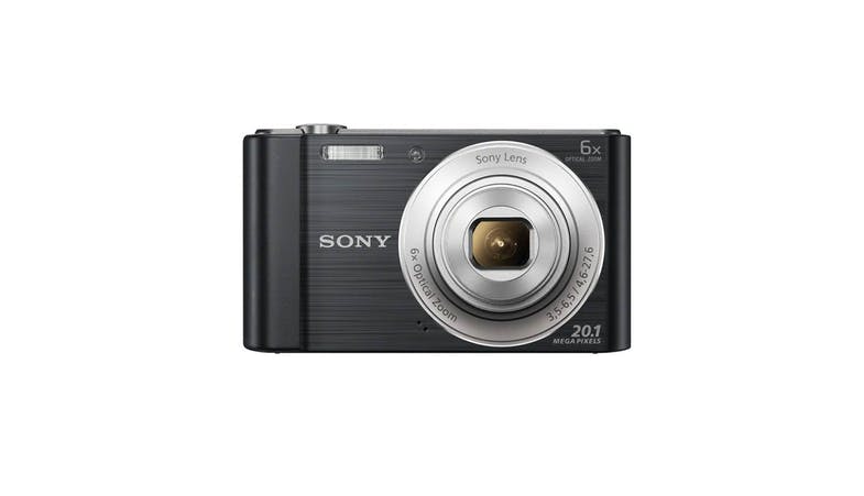 SONY W810 COMPACT CAMERA W 6X OPTICAL ZOOM (BLACK) DSC-W810