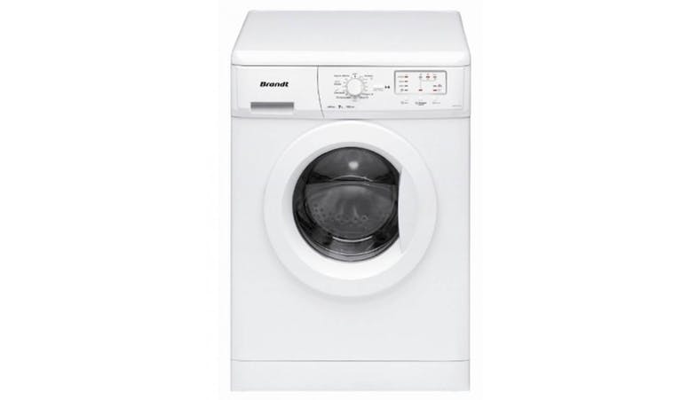 BRANDT FRONT LOAD WASHING MACHINE (7KG) (WHITE) WFA1077A