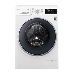 LG FRONT LOAD WASHING MACHINE (7.5KG) (WHITE) FC1475S4W