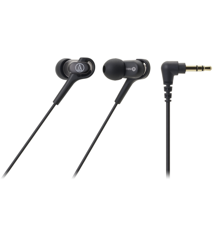 AUDIO-TECHNICA BALANCED ARMATURE DRIVER EARPHONES (BLACK) ATH-CKB50BK