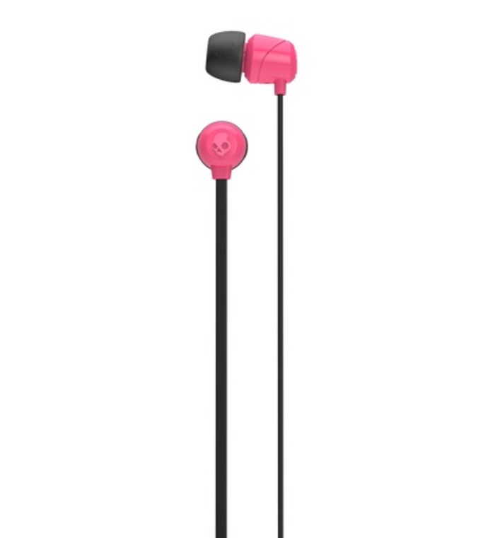SKULLCANDY JIB WIRELESS EARBUD IN EAR EARPHONS (PINK)