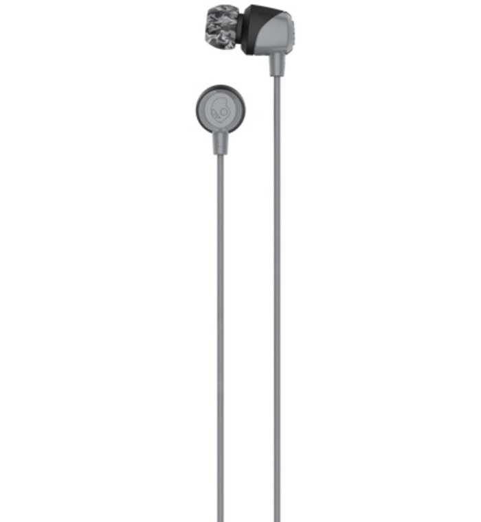 SKULLCANDY JIB WIRELESS EARBUD IN EAR EARPHONS (GRAY / SWIRL / BLACK)