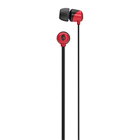 SKULLCANDY JIB WIRELESS EARBUD IN EAR EARPHONS (RED / BLACK)