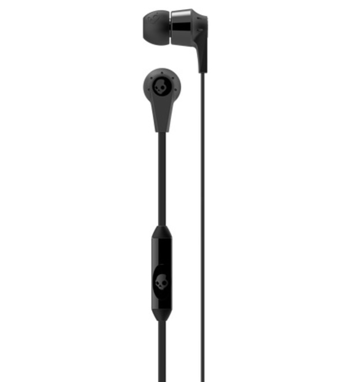 SKULLCANDY INK D 2 EARBUD IN EAR EARPHONES (BLACK)