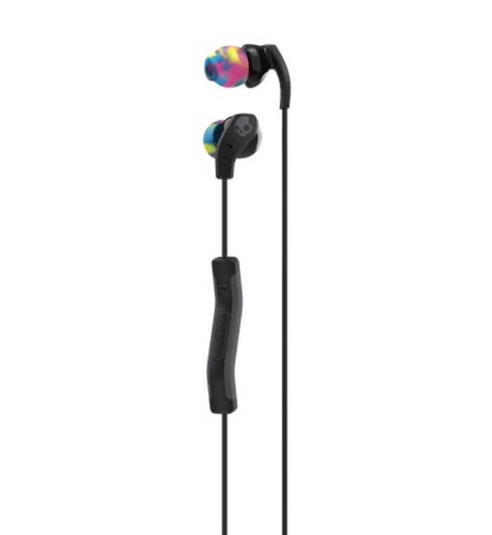SKULLCANDY METHOD SPORT EARBUD IN EAR EARPHONES (BLACK / SWIRL)