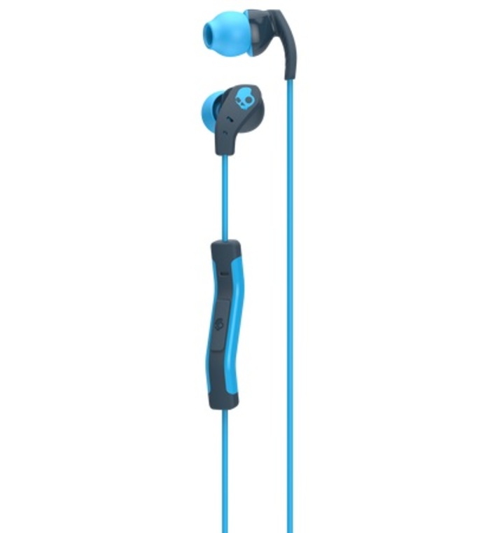 SKULLCANDY METHOD SPORT EARBUD IN EAR EARPHONES (NAVY / BLUE)