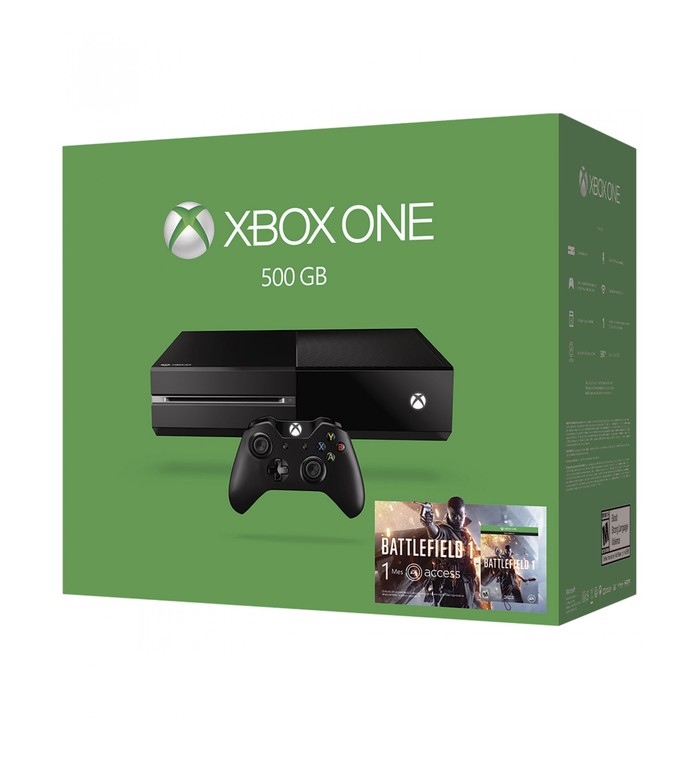 XBOX ONE 500GB BATTLEFIELD 1 CONSOLE 5C7-00267