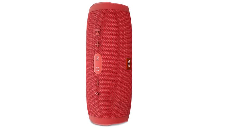 JBL CHARGE 3 PORTABLE BLUETOOTH SPEAKER (RED)