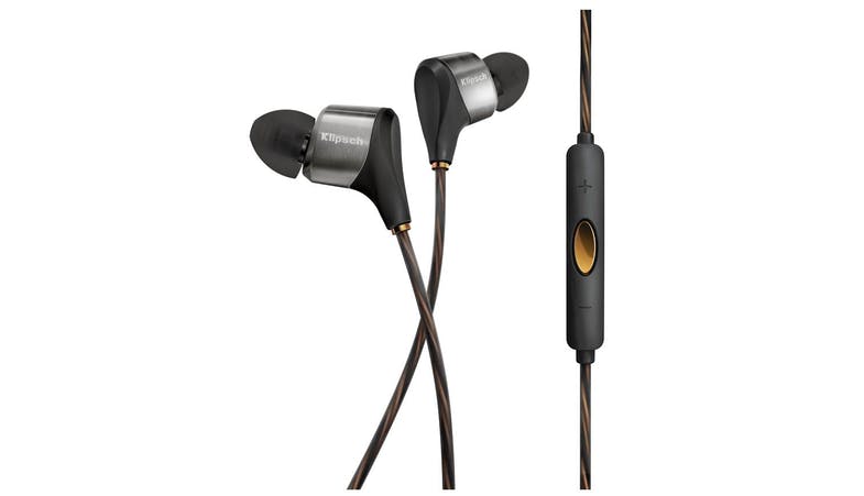 KLIPSCH IN EAR HEADPHONES (BLACK) XR8I