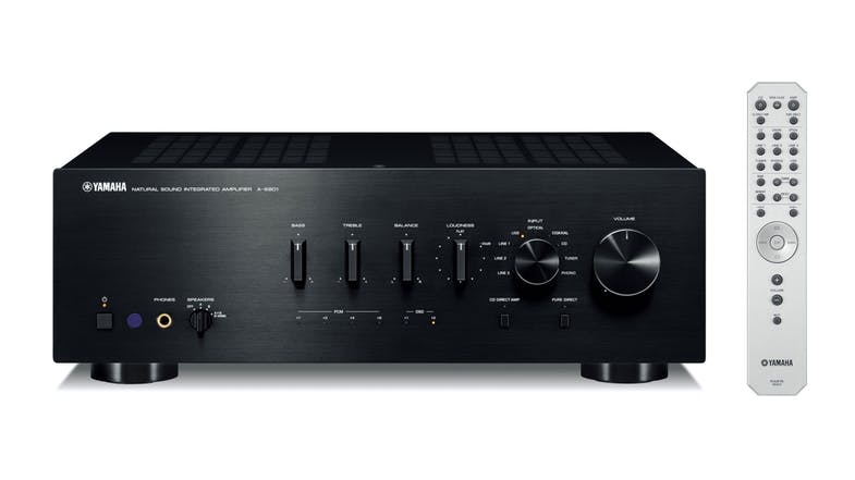 YAMAHA INTEGRATED AMPLIFIER (BLACK) A-S801