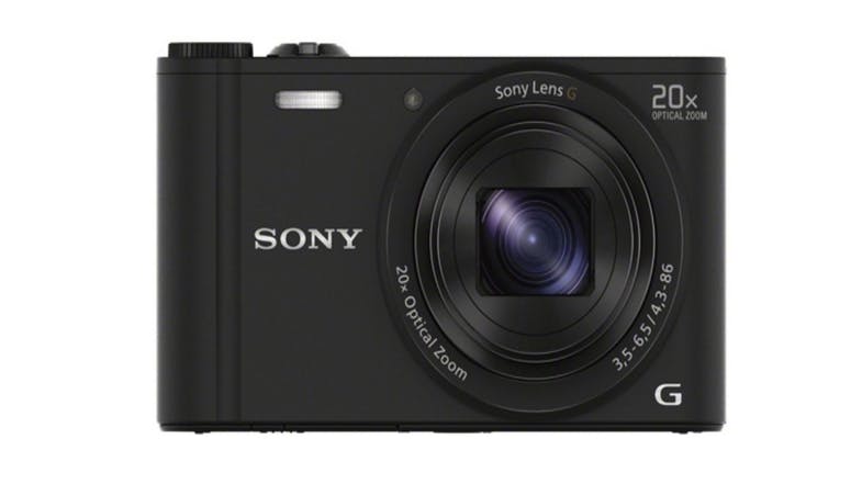 SONY WX350 COMPACT CAMERA W 20X OPTICAL ZOOM (BLACK) DSC-WX350