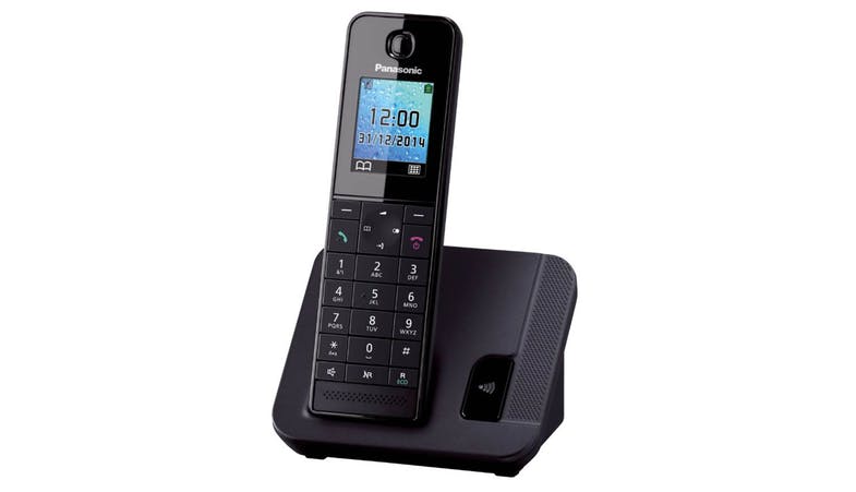 PANASONIC DIGITAL CORDLESS PHONE (BLACK) KX-TGH210CX