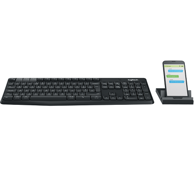 LOGITECH K375S MULTI-DEVICE WIRELESS KEYBOARD & STAND COMBO 920-008250