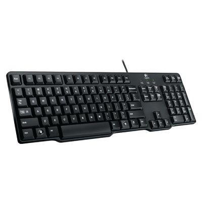 LOGITECH K100 CLASSIC KEYBOARD (BLACK) 920-002145