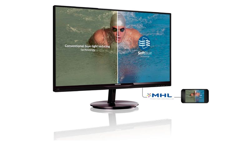 PHILIPS 27IN AH-IPS LCD MONITOR SOFTBLUE TECHNOLOGY 274E5EDSB/96