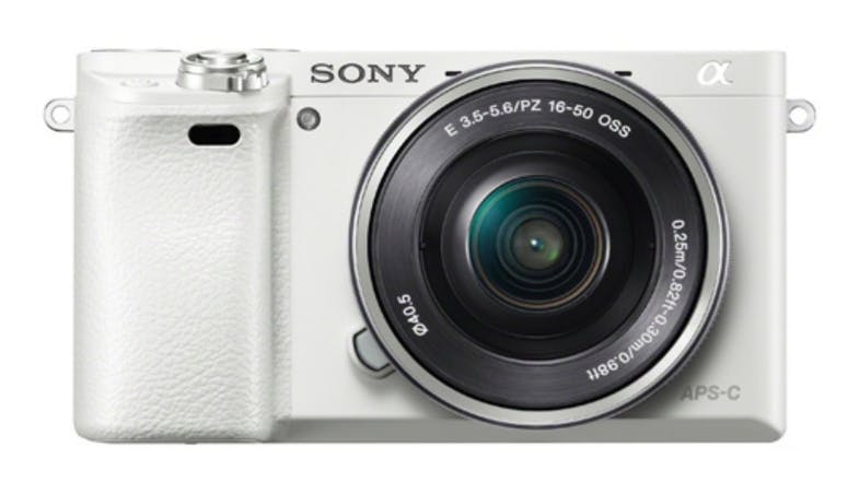 SONY E-MOUNT CAMERA W APS-C SENSOR (WHITE) ILCE-6000L