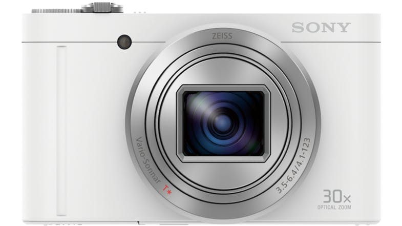 SONY WX500 COMPACT CAMERA W 30X OPTICAL ZOOM (WHITE) DSC-WX500