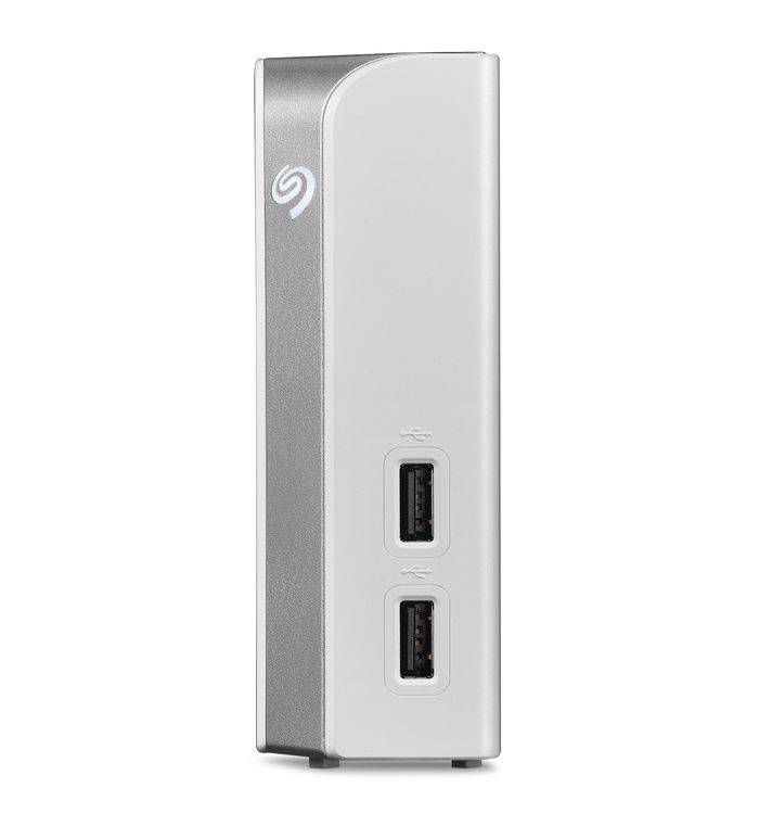SEAGATE 4TB BACKUP PLUS HUB FOR MAC (WHITE) STEM4000400