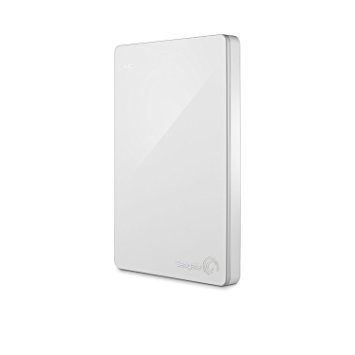 SEAGATE 2TB BACKUP PLUS SLIM (WHITE) STDR2000306