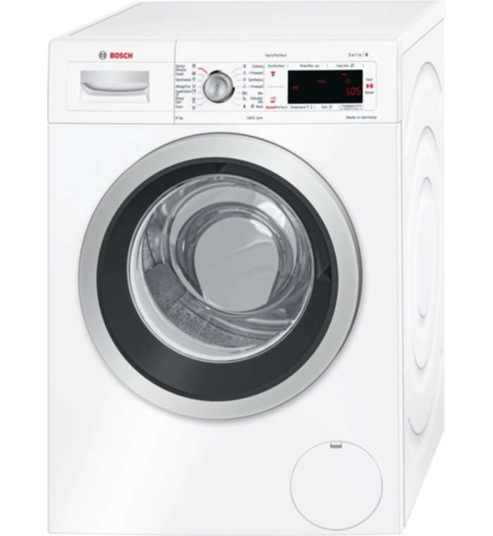 BOSCH SERIE 8 FRONT LOAD WASHING MACHINE (8KG) (WHITE) WAW28440SG