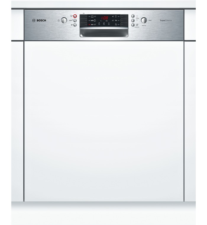 BOSCH SERIE 4 SUPERSILENCE DISHWASHER (60CM) (STAINLESS STEEL) SMI46MS03E