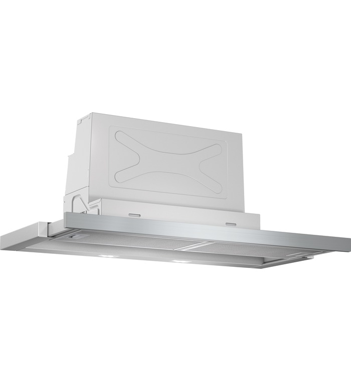 BOSCH SERIE 4 TELESCOPIC SLIMLINE COOKER HOOD (90CM) (SILVER METALLIC) DFS097A50B