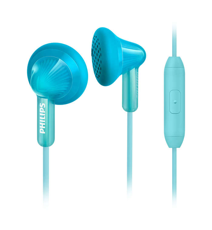 PHILIPS HEADPHONES W MIC (BLUE) SHE3015TL/00