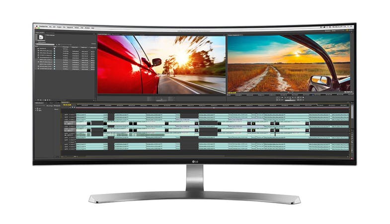 LG 34IN ULTRA WIDE CURVED MONITOR 34UC98