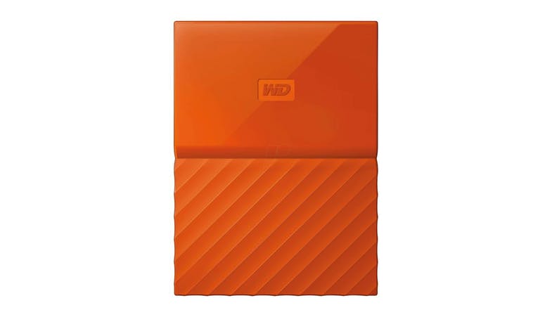 WESTERN DIGITAL MY PASSPORT 1TB HARDDISK (ORANGE) WDBYNN0010BOR-WESN