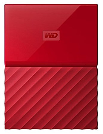 WESTERN DIGITAL MY PASSPORT 1TB HARDDISK (RED) WDBYNN0010BRD-WESN