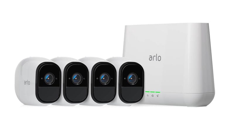 NETGEAR ARLO PRO SMART SECURITY SYSTEM 4 CAMERAS W BASE VMS4430-4